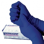 Picture of Blue Dermagrip High Risk Latex Glove (Box of 50)